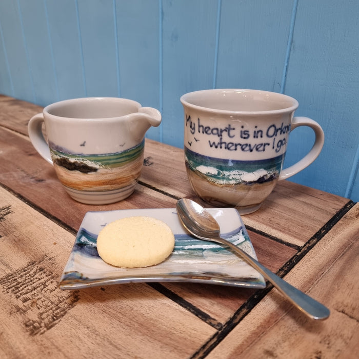 Highland Stoneware "My Heart is in Orkney" Mug