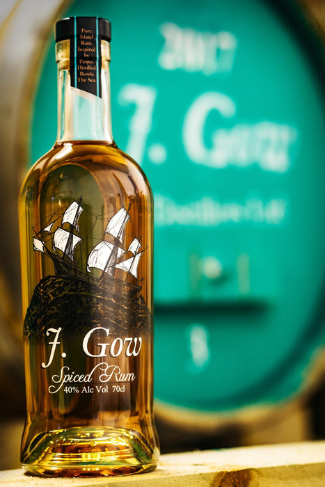 J. Gow Spiced Rum 70cl