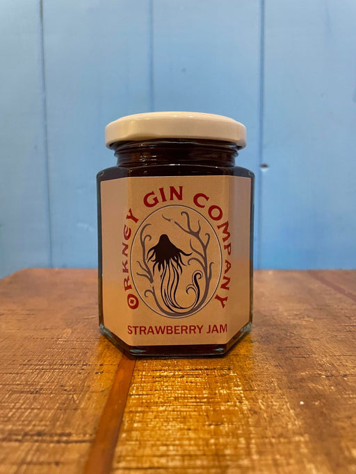 Orkney Isles Preserves Strawberry Jam with Johnsmas Orkney Gin
