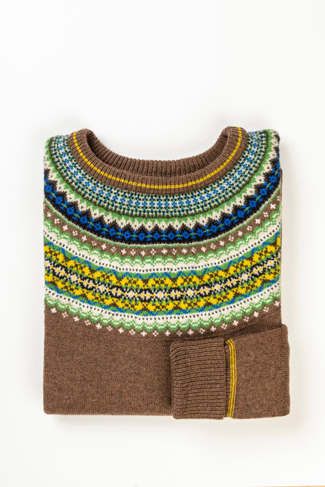 Eribé Alpine Breeze Sweater in Harris Brown