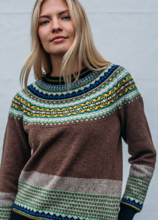 Eribe Alpine Sweater in Harris Brown