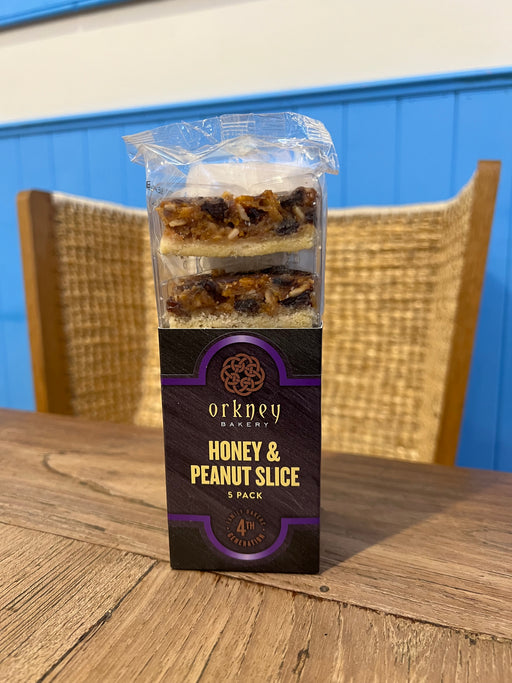 Orkney Bakery Honey & Peanut Slice