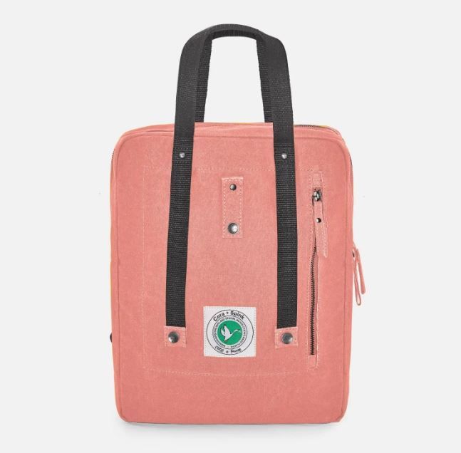 Cora and Spink Poly Bag Backpack - Its Pink