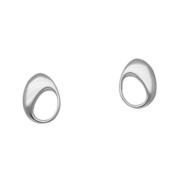 Ortak Meira Silver Stud Earrings (E1386)