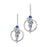 Ortak Dröfn Silver Stud Earrings (EE626)