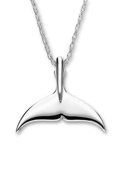Fluke Jewellery - Bottlenose Dolphin Tail Silver Pendant
