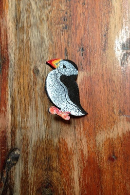 Skaramanda - Puffin Brooches