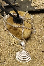 Fluke Jewellery - Venus Shell Stirling Silver Pendant