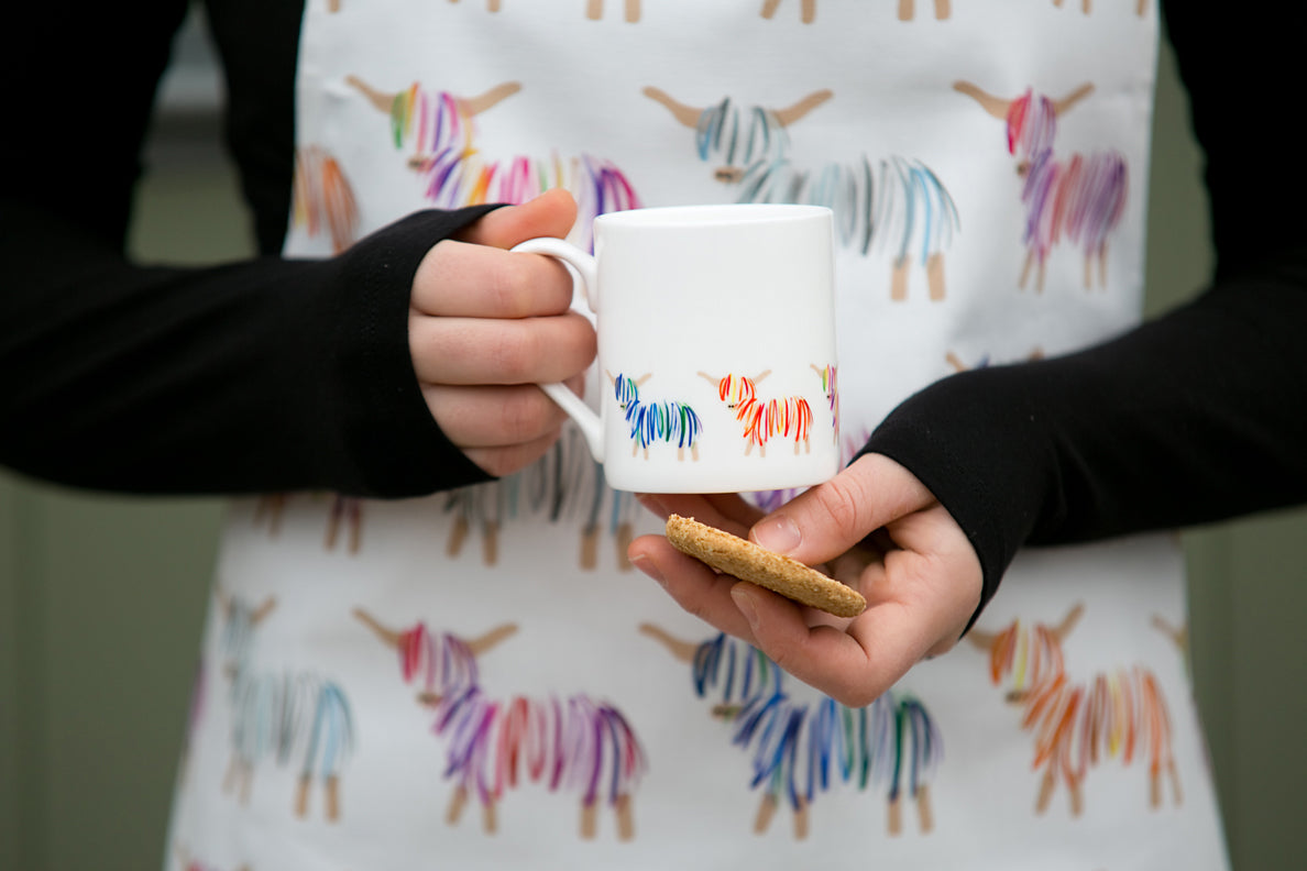 Hairy Coo & Co. - 'Hairy Coo' Highland Cow Boxed Mug (with Magnet)