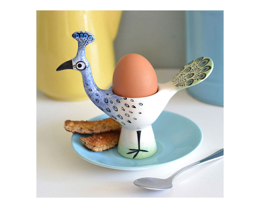 Hannah Turner Peacock Egg Cup