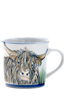 Highland Stoneware Highland Cow Mug - 1 Pint