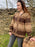 Judith Glue Orkney View Cardigan in Peat