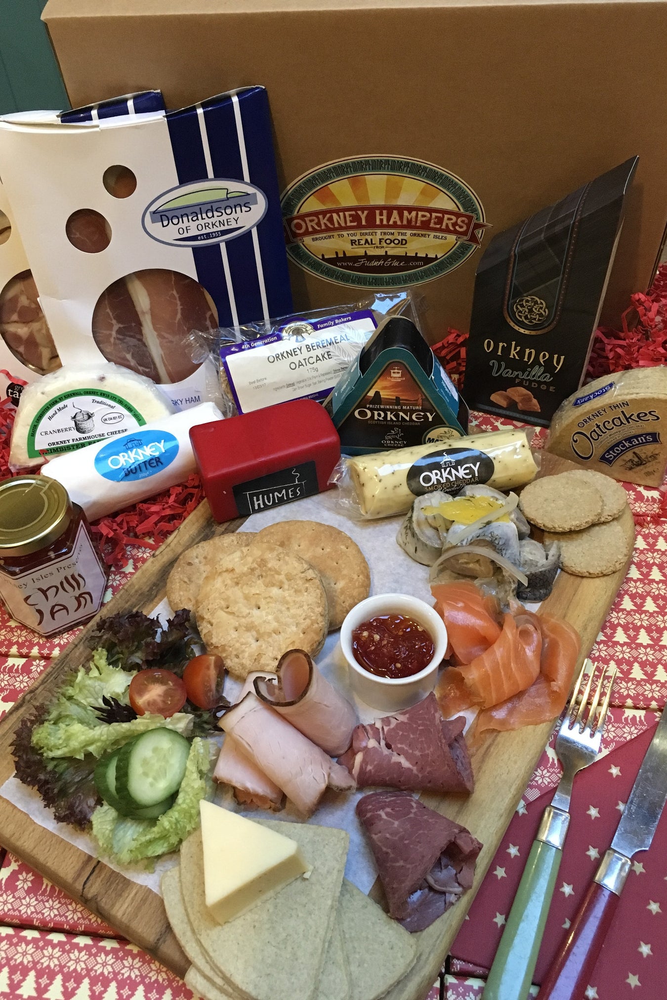 New: Orkney Xmas Hampers Over £100