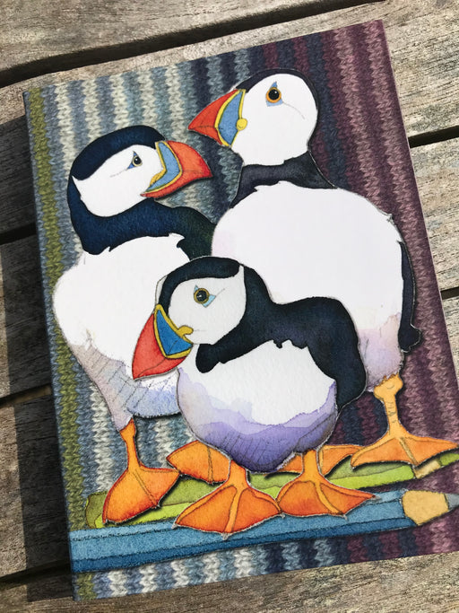 Puffin Lined Notebook