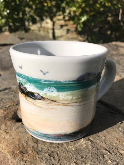 Highland Stoneware Orkney Seascape Mug - 1/2 Pint