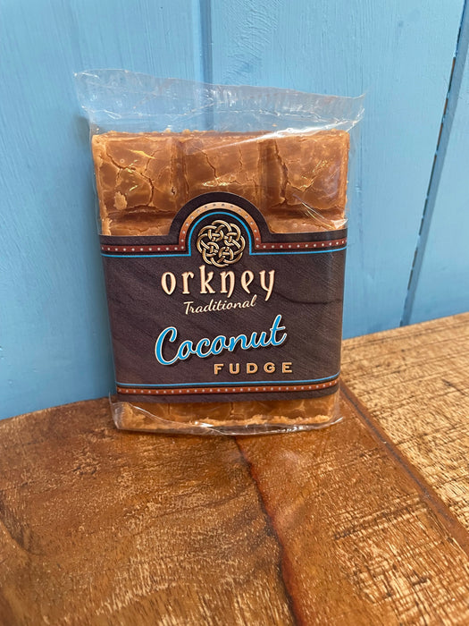 Orkney Fudge Coconut 100g Bar