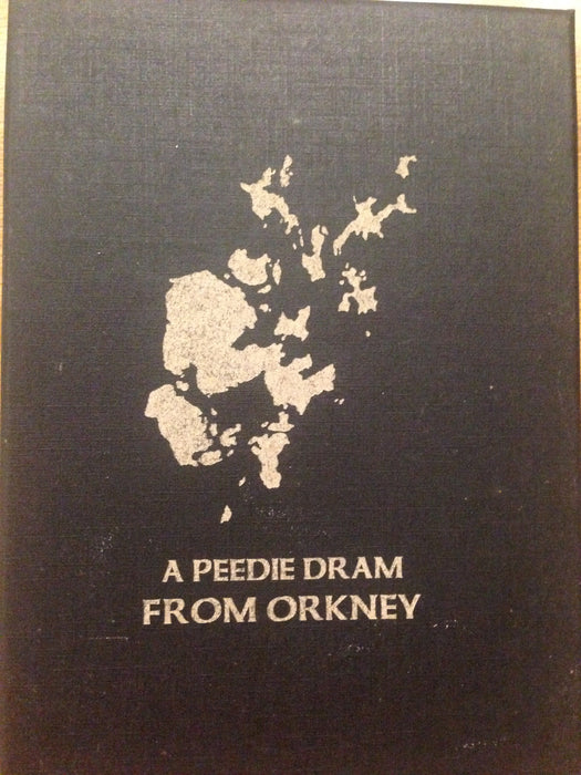"A peedie dram from Orkney" Large Hip Flask