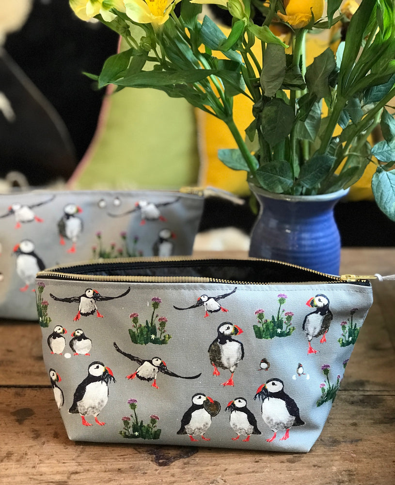 Chloe Gardner Puffin Washbag