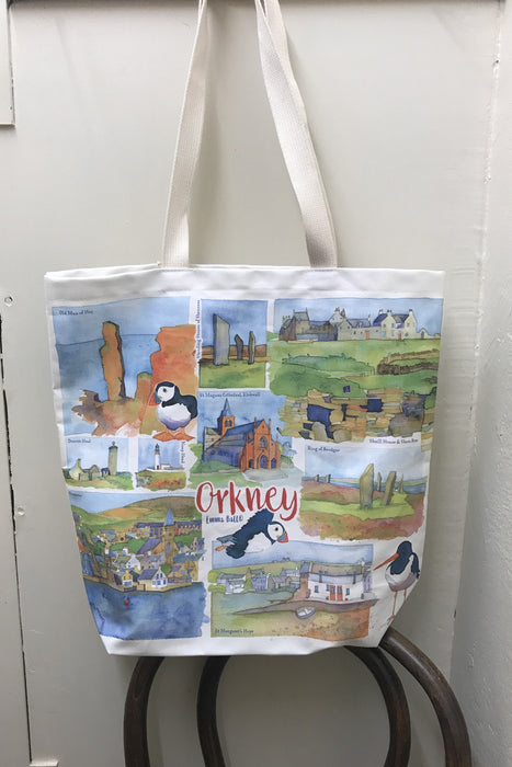 Emma Ball 'Orkney' Canvas Bag