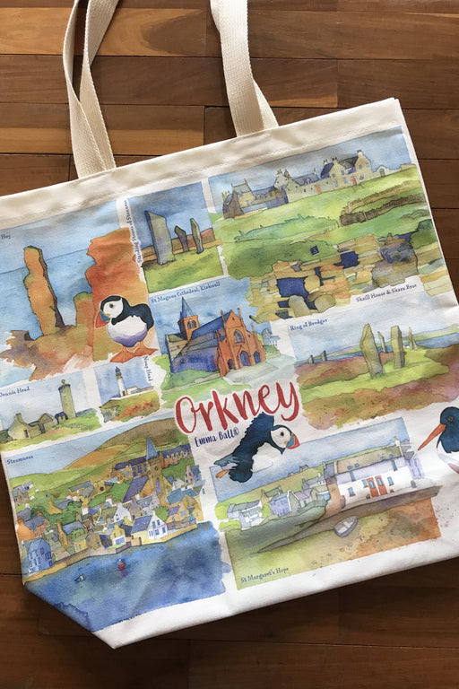 Emma Ball 'Orkney' Canvas Bag