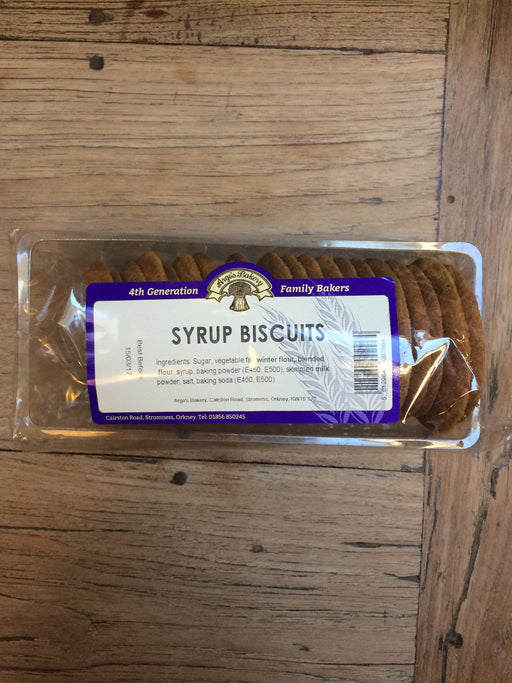 Orkney Bakery Syrup Biscuits
