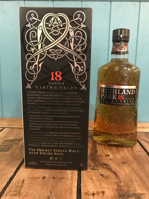 Highland Park 12 Year Old Isle of Orkney Single Malt Scotch Whisky