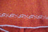 Annie Glue Paint Box Curl Neck Jumper in Orange