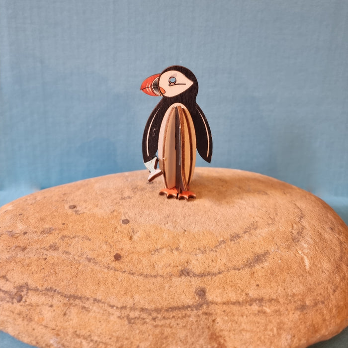 Pop Up and Make 3D - Colour Puffin - A6