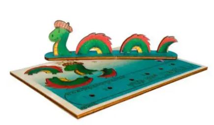 Pop Up and Make 3D - Nessie - A6