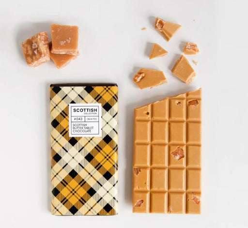 Quirky Chocolate - Scottish Tablet Chocolate Bar
