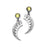 Ortak Solstice Ring of Brodgar Stone Set Drop Earrings (SE420)