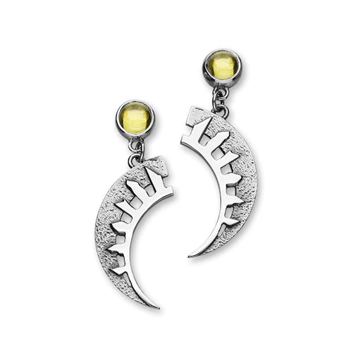 Ortak Solstice Ring of Brodgar Stone Set Drop Earrings (SE420)