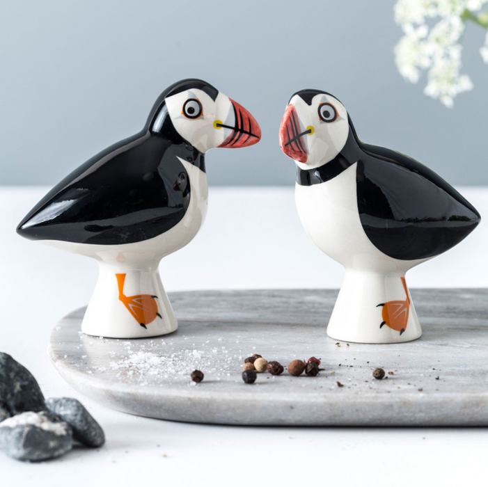 Hannah Turner Puffin Salt and Pepper Shakers