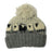 From The Source Hand Knitted Sheep Wool Hat - Grey
