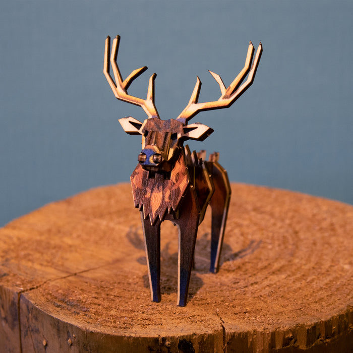 Pop Up and Make A6 3D Stag