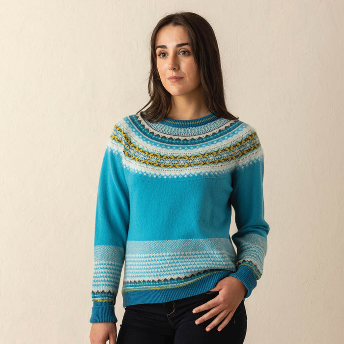 NEW Eribé Alpine Sweater - Turquoise