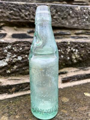 Pre Loved Crafts - Cursiter, Kirkwall Codd bottle with marble stopper