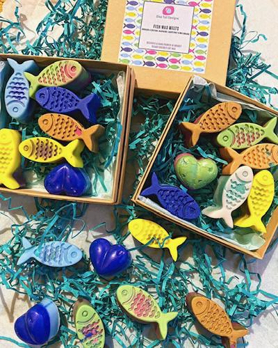 Box of Fish Wax Melts Made in Orkney