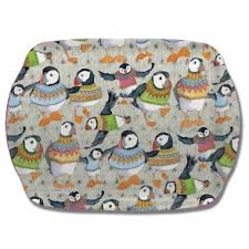 Emma Ball Woolly Puffin Mini Scatter Tray