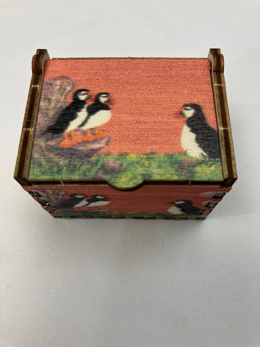 Pop Up and Make 3D - Puffin Box - Colour