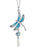 Sheila Fleet Dragonfly Pendant Necklace with Moonstone and Pearl (ESPX240)