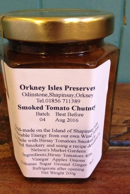 Orkney Isles Preserves Smoked Tomato Chutney